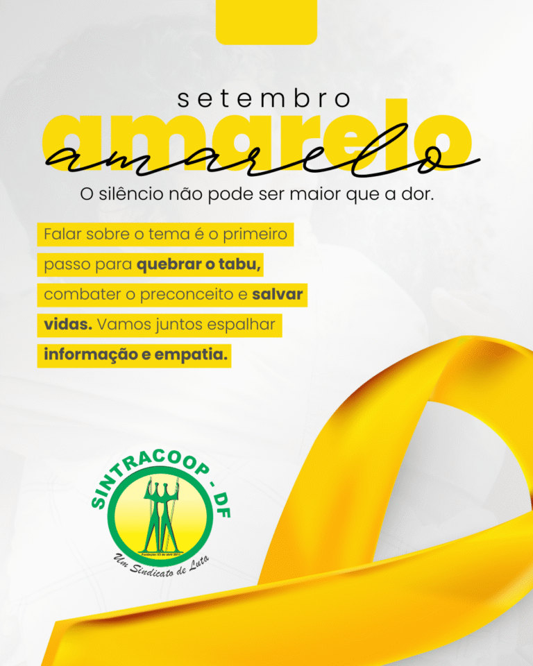 SETEMBRO AMARELO – Juntos pela Vida